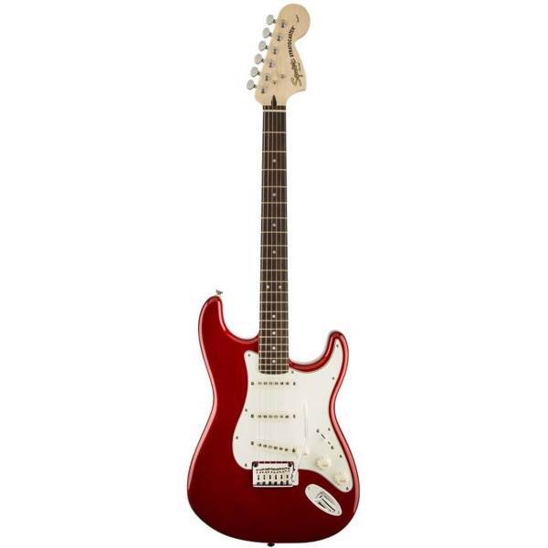 گیتار الکتریک فندر مدل Squier Standard Stratocaster Candy Apple Red، Fender Squier Standard Stratocaster RW Candy Apple Red Electric Guitar