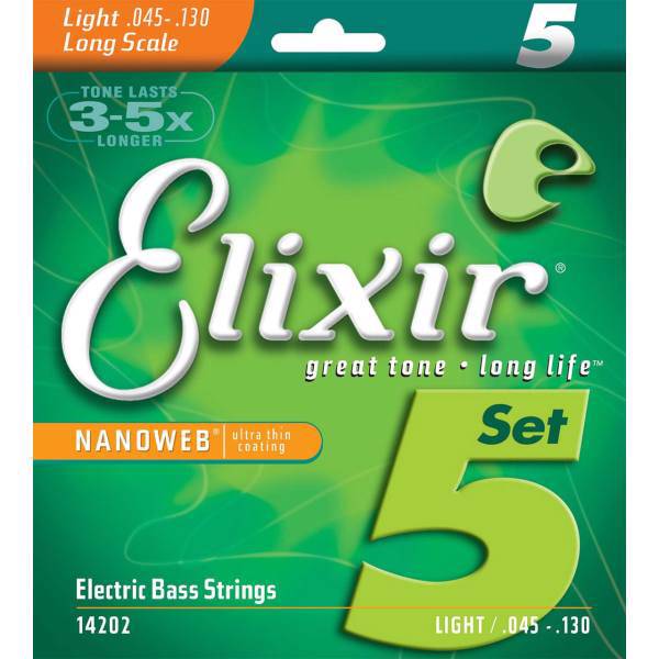 سیم گیتار باس الیکسیر مدل 14202، Elixir 14202 Bass Guitar String