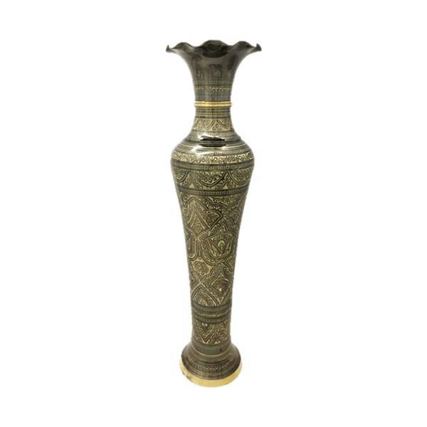 گلدان برنزی جام هنر مدل کنار سالنی کد K24، jamehonar K24 Brass Pot