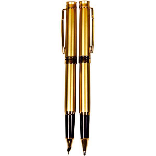 ست خودکار و خودنویس رایتر مدل Gold، Writer Gold Ballpoint Pen and Fountain Pen Set