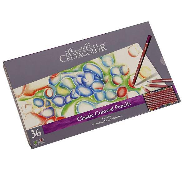 مداد رنگی 36 رنگ کرتاکالر مدل 27036، Cretacolor 27036 36 Colored Pencils