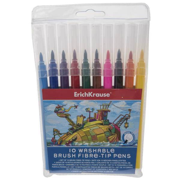 ماژیک 10 رنگ اریک کراوزه مدل EK-33055، ErichKrause EK-33055 10 Color Marker