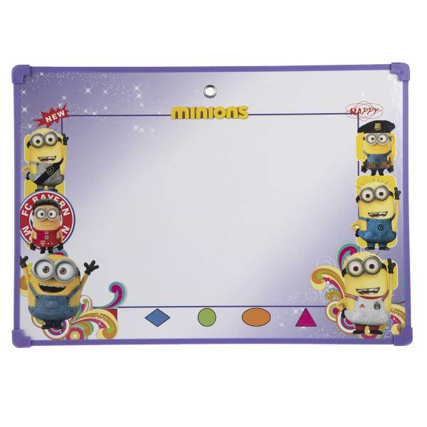 تخته وایت برد سهند مدل Minions سایز A3، Sahand Minions Whiteboard Size A3