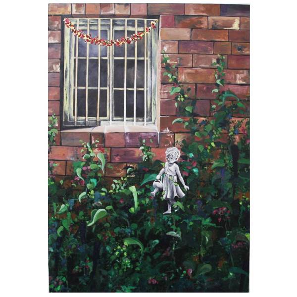 تابلو نقاشی گالری محمودی فر طرح تولد مرگ کد M05