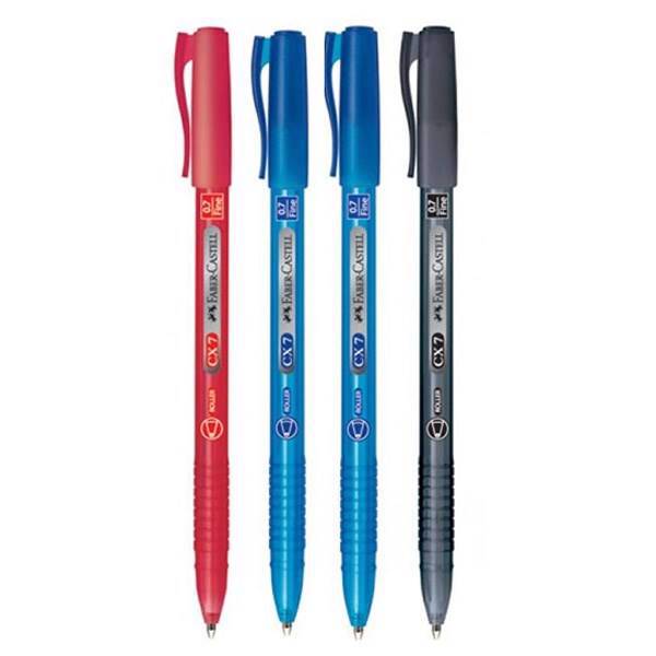 خودکار فابر کاستل مدل CX7 - بسته 4 عددی، Faber-Castell CX 7 Pen - Pack Of 4