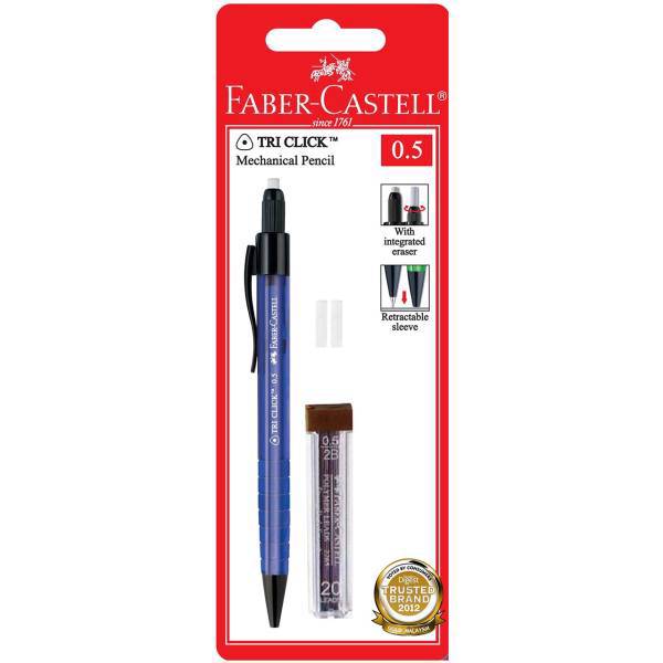 مداد نوکی 0.5 میلی متری فابر کاستل مدل Tri Click، Faber-Castell Tri Click 0.5mm Mechanical Pencil