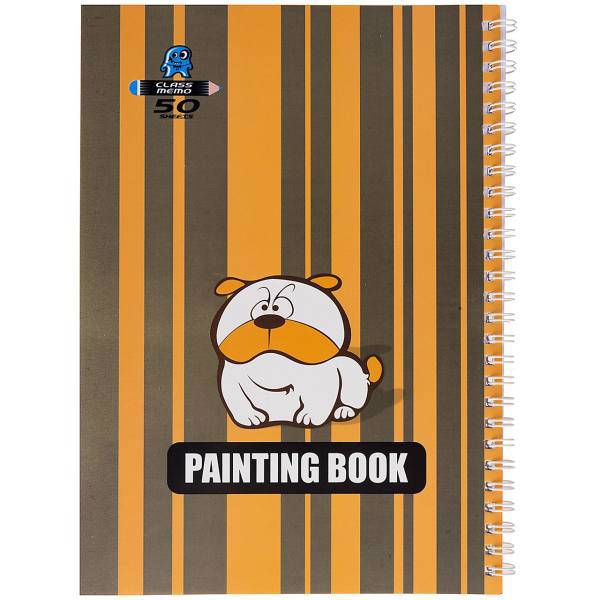 دفتر زبان کلاس ممو طرح بولداگ 2، Classmemo Bulldog 2 Design English Notebook