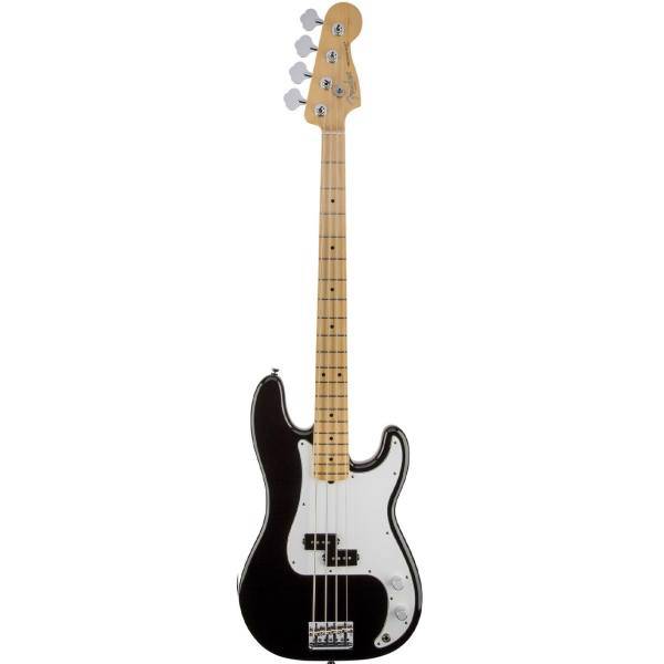 گیتار باس فندر مدل Standard Precision MN Black، Fender Standard Precision MN Black Bass Guitar
