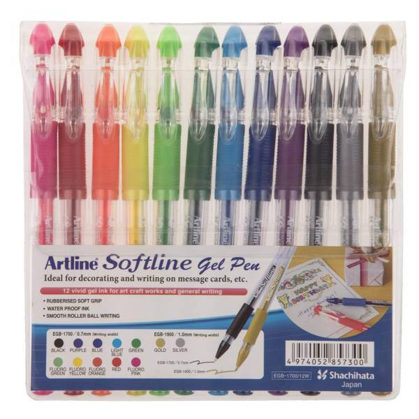 خودکار 12 رنگ آرت لاین مدل Softline، Artline Softline Pen 12 Color