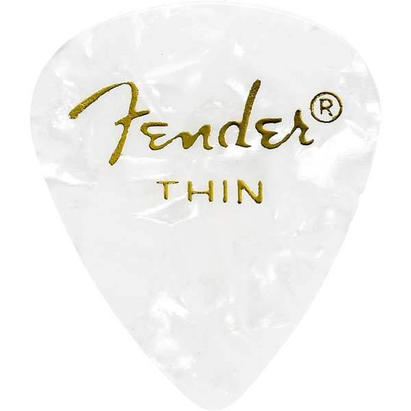 پیک گیتار الکتریک فندر مدل Premium Celluloid Thin 0980351705، Fender Premium Celluloid Thin 0980351705 Pick