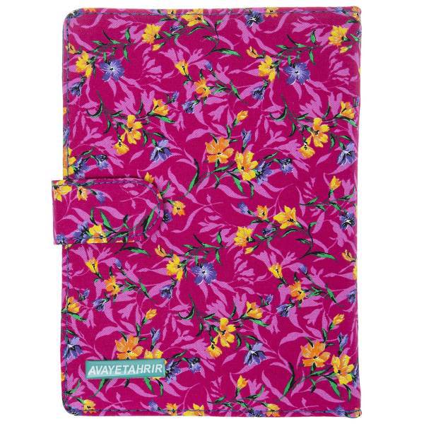 دفتر یادداشت آوای تحریر طرح گل، Avayetahrir Flower Notebook