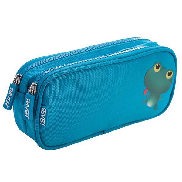 جامدادی ریور مدل Double Zipper Zoo، Rever Double Zipper Zoo Pencil Case