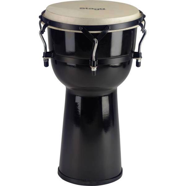 جیمبی استگ مدل DPY-10-BK، STAGG DPY-10-BK Black fibreglass Djembe 10 inches