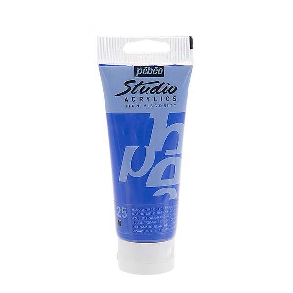 رنگ اکریلیک پ ب او مدل Studio کد رنگ 25 حجم 100 میلی لیتر، Pebeo 25 Studio Acrylics 100 ml