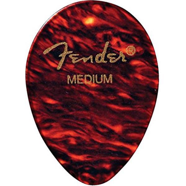 پیک گیتار فندر مدل 354 SHELL Medium بسته‌ دوازده عددی، Fender 354 SHELL Medium Guitar 12 Pick