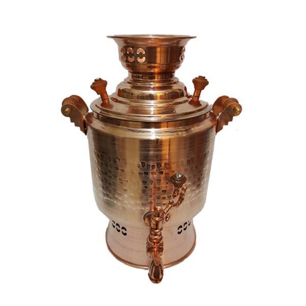 سماور مسی مس زنجان کد 1367 سایز کوچک، Zanjan Copper Samovar 1367 Small