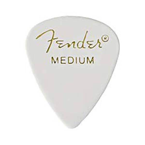 پیک گیتار الکتریک فندر مدل کلاسیک سلولوید مدیوم بسته دوازده عددی، Fender 351 Shape Classic Celluloid Medium Pick