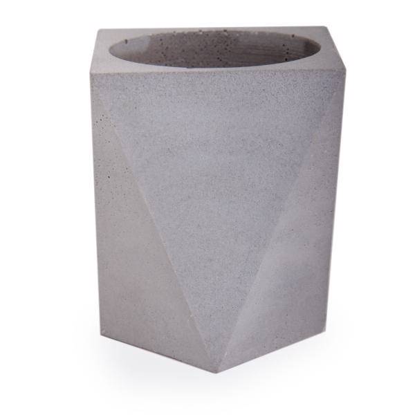 جاقلمی بتنی ثلث دیزاین کد S105، Sols Design Concrete Pen Holder S105