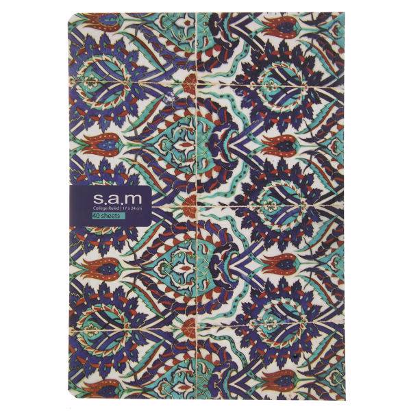 دفتر مشق سم طرح کلاسیک B3، Sam Classic B3 Homework Notebook