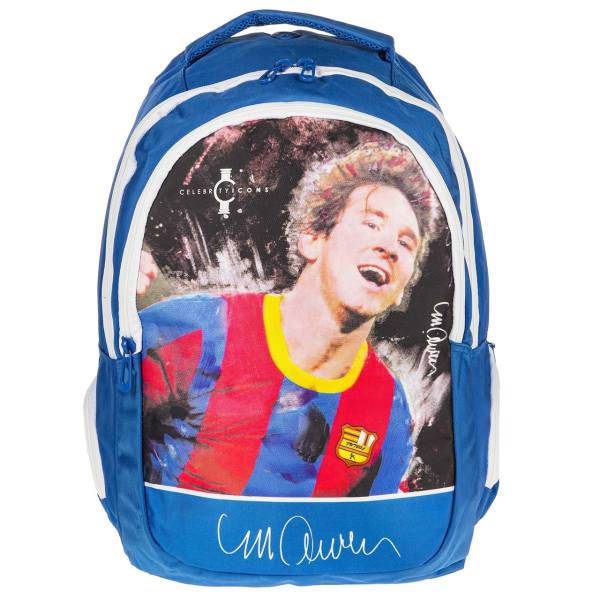 کوله پشتی مدل Celebrity Icons طرح مسی 2، Celebrity Icons Messi 2 Backpack