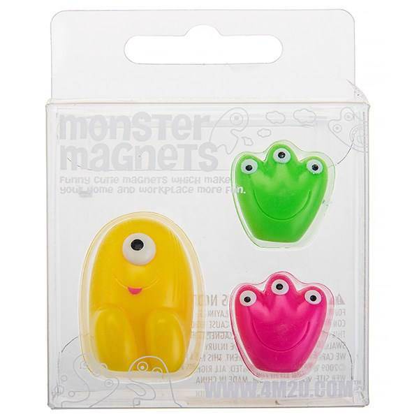 گیره آهنربایی یخچالی 4M2U طرح هیولا کد 0470، Magnets Monster 4M2U Clip