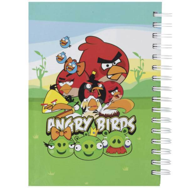 دفتر یادداشت آوای تحریر مدل Angry Bird-A11، Avayetahrir Angry Bird-A11 Notebook
