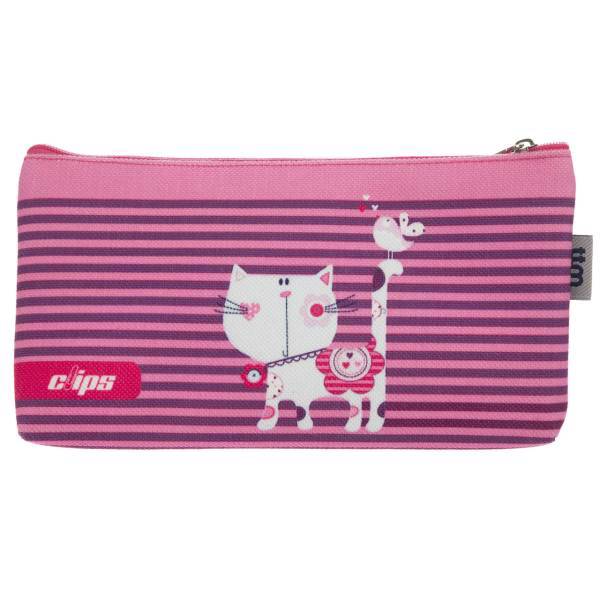 جامدادی کلیپس طرح Be happy، Clips Be happy Pencil Case