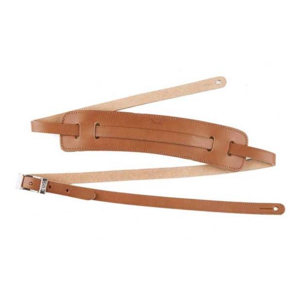 بند گیتار فندر مدل Deluxe Vintage Natural Leather، Fender Deluxe Vintage Natural Leather Guitar Strap