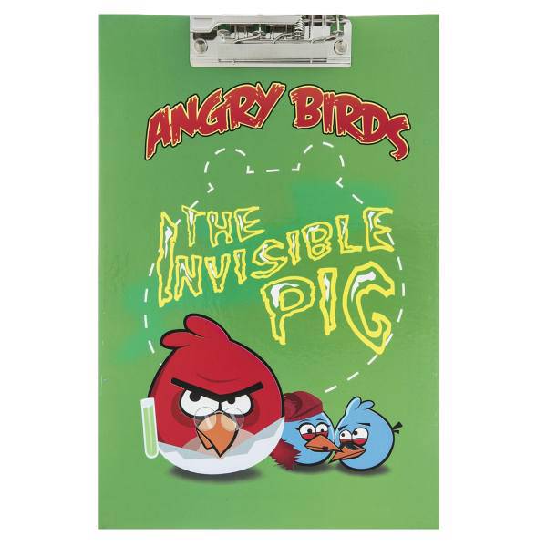 تخته شاسی آوای تحریر مدل Angry Birds A9 سایز A4، Avaye Tahrir Angry Birds A9 Sketch Board Size A4