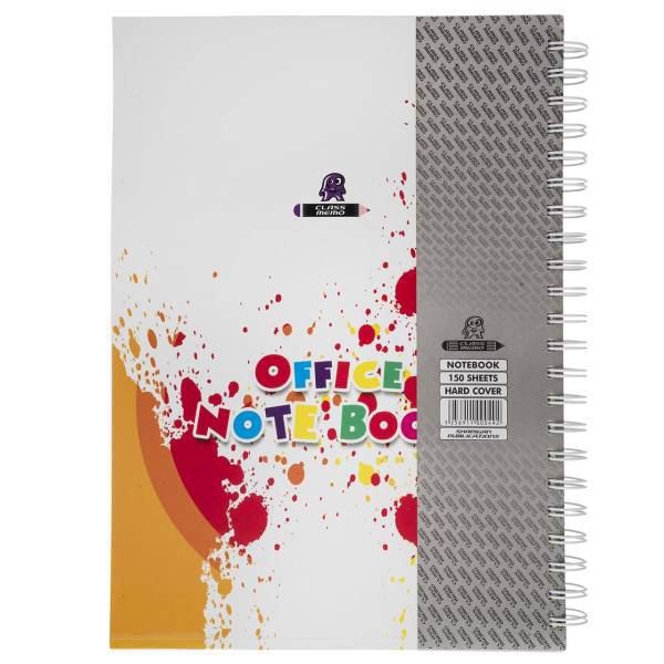 دفتر مشق کلاس ممو طرح آبرنگی، Classmemo Watercolor Design Homework Notebook