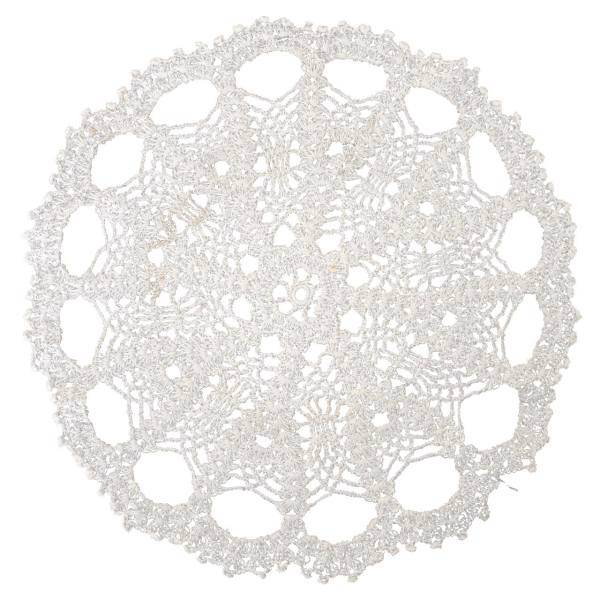 رومیزی قلاب بافی سی دا سایز 29 کد FN01001