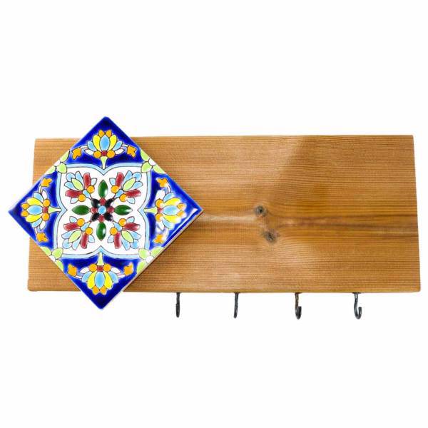 جاکلیدی گالری مانا طرح کاشی مدل 010، MANA Gallery 010 Key Holder