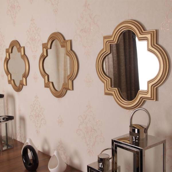 آینه دکوراتیو دکو گیوا مدل G340 مجموعه 3 تکه، Decogiva G340 Decorative Mirror 3 Pieces