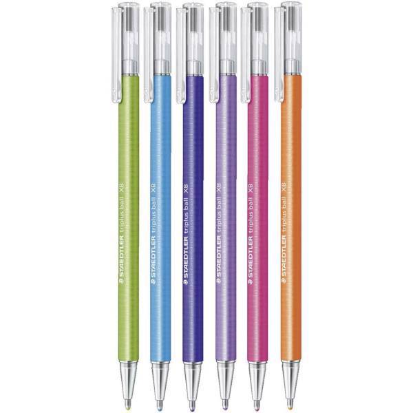 خودکار 6 رنگ استدلر مدل Triplus Ball، Staedtler Triplus Ball 6 Color Pen