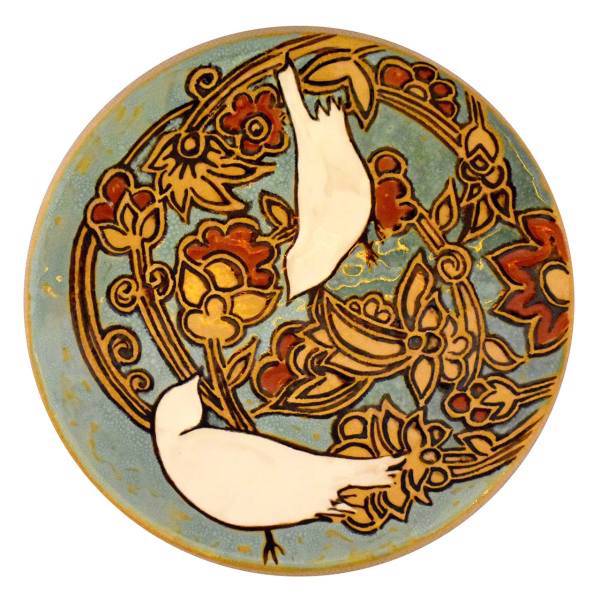 بشقاب سرامیکی سی دا کد NF03001 قطر 20 سانتی‌متر