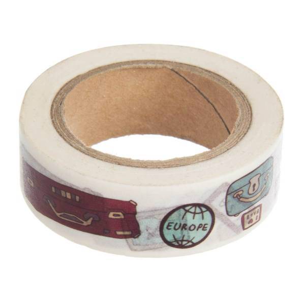 چسب فانتزی کاغذی مدل A68، A68 Decorative Paper Tape