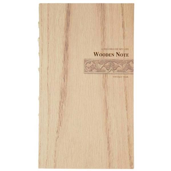 دفتر یادداشت ونوشه مدل Wooden Note، Vanosheh Wooden Note Notebook