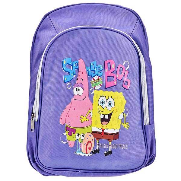 کوله پشتی طرح باب اسفنجی و دوستان، Sponage Bob and Friends Design Backpack