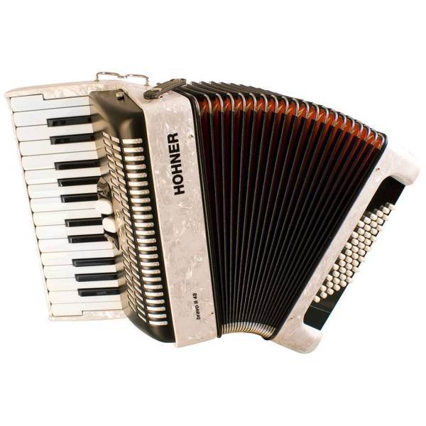 آکاردئون هوهنر مدل Bravo II48، Hohner Bravo II48 Accordion
