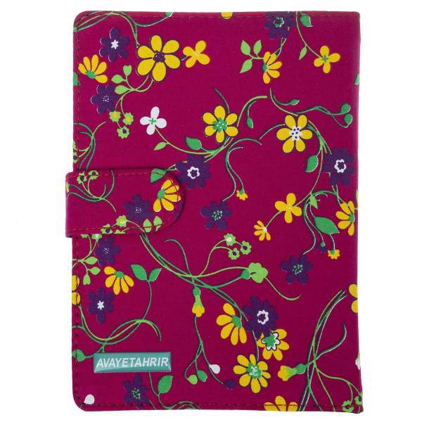 دفتر یادداشت آوای تحریر طرح گل، Avayetahrir Flower Notebook