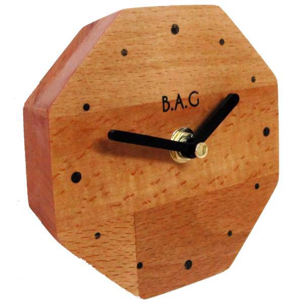 ساعت رومیزی گالری سیب آبی کد 061، Blue Apple Gallery 061 Desk Clock