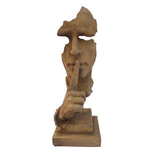 مجسمه طرح خاکی مدل هیس، Soil Hiss Statue