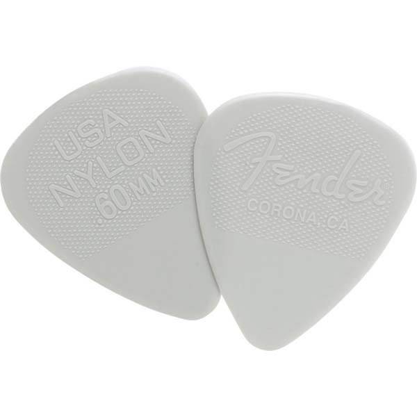 بسته 12 عددی پیک گیتار فندر مدل Nylon 0986351750 0.60، Fender Nylon 0986351750 0.60 Pick