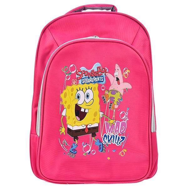 کوله پشتی طرح باب اسفنجی اسکیت باز، Skating Sponge Bob Design Backpack