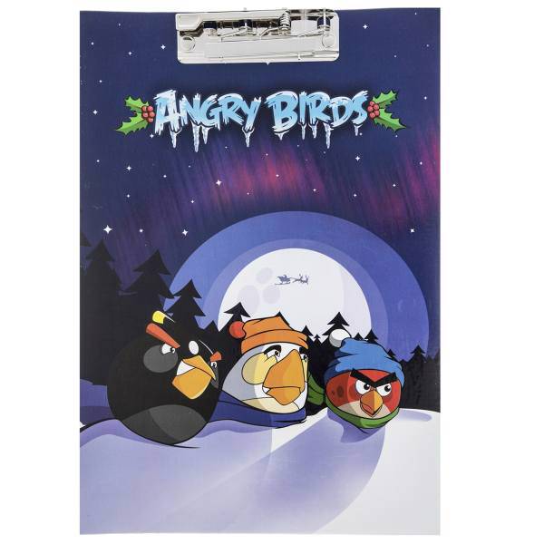 تخته شاسی آوای تحریر مدل Angry Birds A12 سایز A4، Avaye Tahrir Angry Birds A12 Sketch Board Size A4