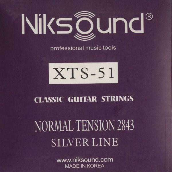 سیم گیتار کلاسیک نیک ساند مدل XTS - 51، NikSound XTS - 51 Guitar String