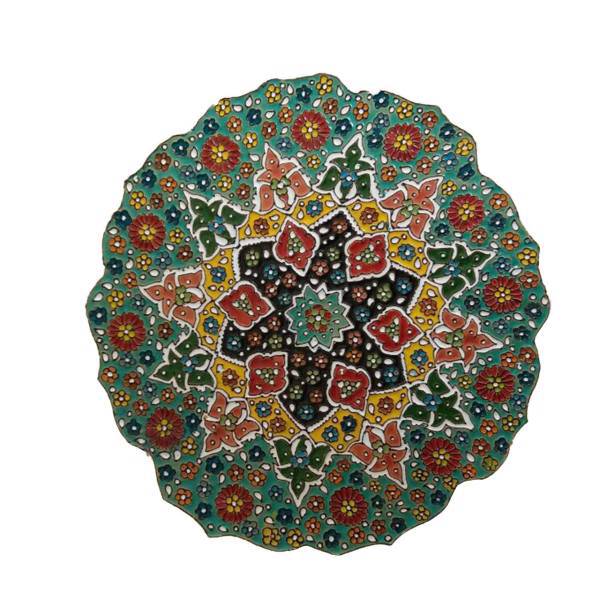 بشقاب سفالی طرحدار کد 8