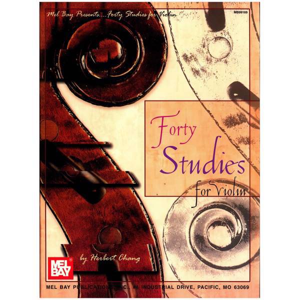 کتاب چهل درس برای ویولن اثر هربرت چانگ، Forty Studies For Violin