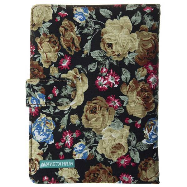 دفتر یادداشت آوای تحریر طرح گل، Avayetahrir Flower Notebook