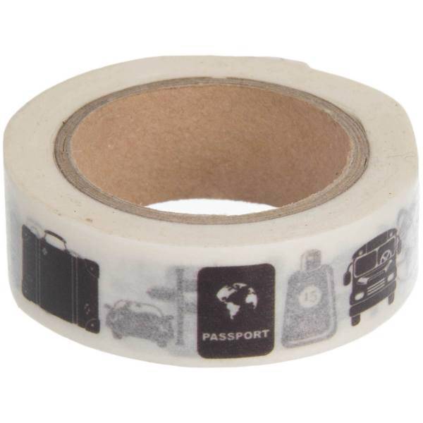 چسب فانتزی کاغذی مدل A4، A4 Decorative Paper Tape